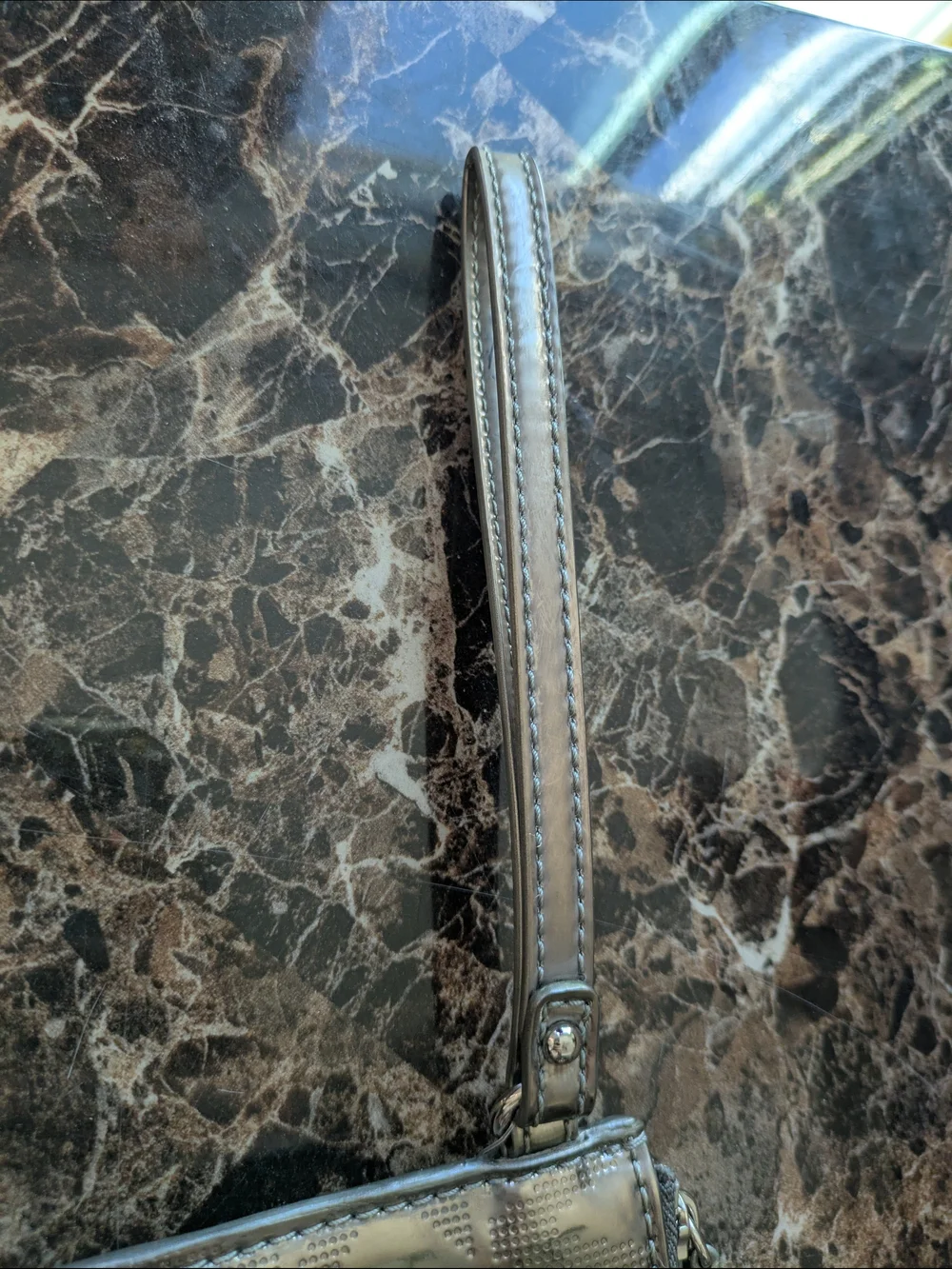 Michael Kors‎ Metallic Gold Wristlet Clutch